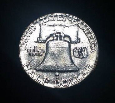 1952 P Franklin Silver Half Dollar High Grade