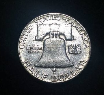 1952 P Franklin Silver Half Dollar High Grade