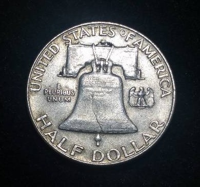 1953 P Franklin Silver Half Dollar High Grade