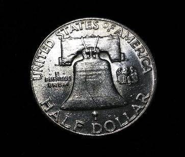 1960 P Franklin Silver Half Dollar High Grade