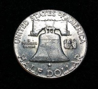 1962 P Franklin Silver Half Dollar High Grade