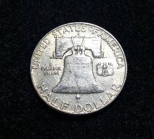 1963 D Franklin Silver Half Dollar High Grade