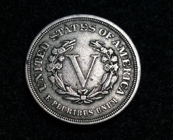 1883 Liberty V Nickel No Cents Higher Grade