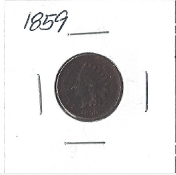 1859 Indian Head Cent