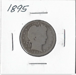 1895 Barber Quarter