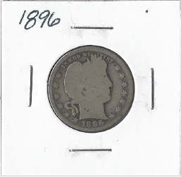 1896 Barber Quarter