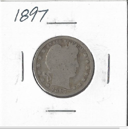 1897 Barber Quarter