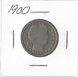 1900 Barber Quarter