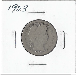1903 Barber Quarter