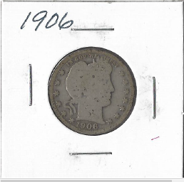 1906 Barber Quarter