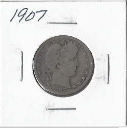1907 Barber Quarter