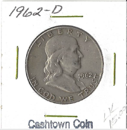 1962-D Franklin Half Dollar