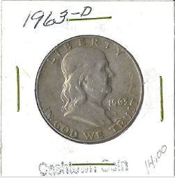 1963-D Franklin Half Dollar