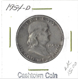 1954-D Franklin Half Dollar