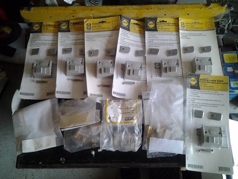 lot 34 image: Pella Sliding Patio Foot Locks & Keys