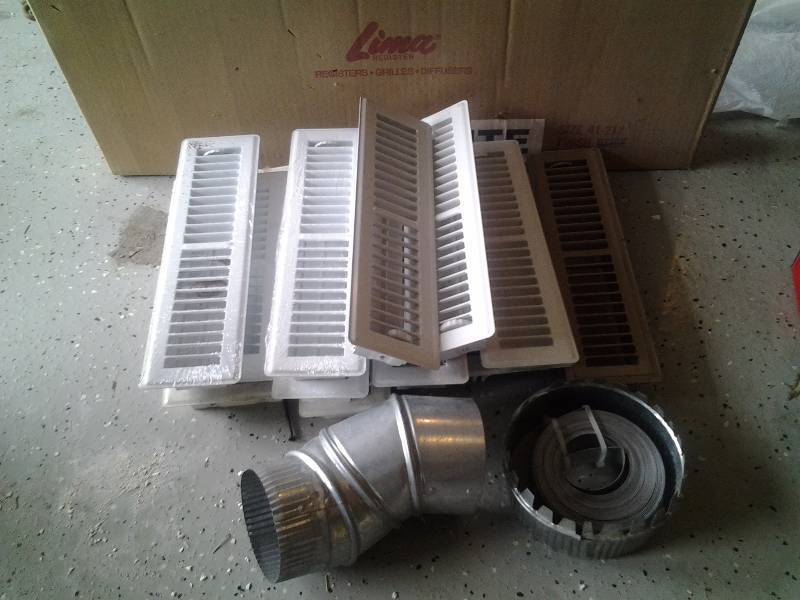 lot 35 image: Lot Mostly New Heat VentsAir VentsFloor Vents 2 14 x 12