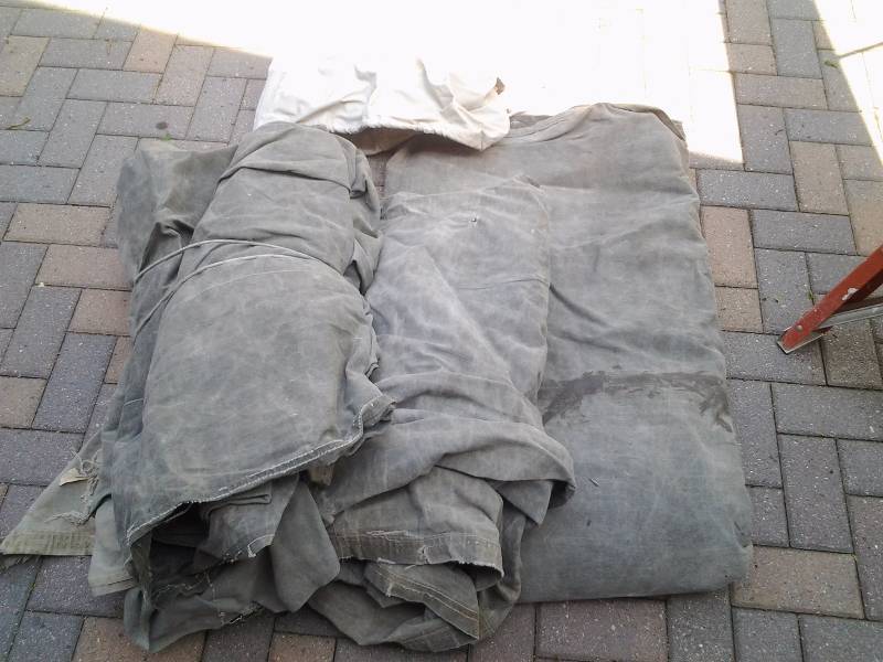 lot 63 image: 3-Canvas Tarps