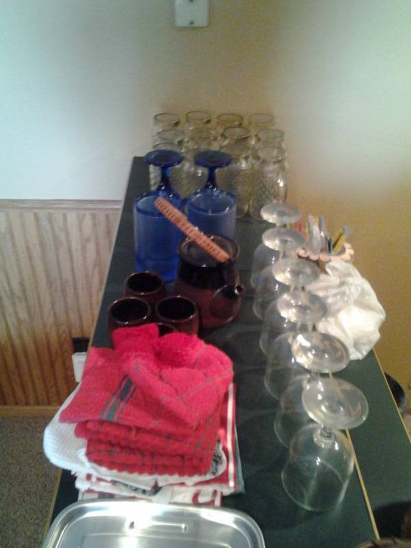 lot 115 image: Glasses, Goblets, Bar Ware