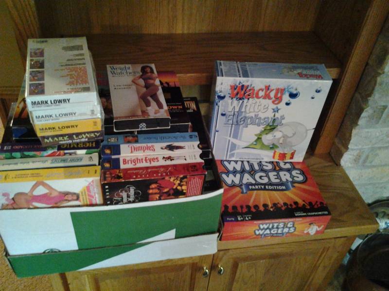 lot 126 image: Games & Box Lot Of VHS