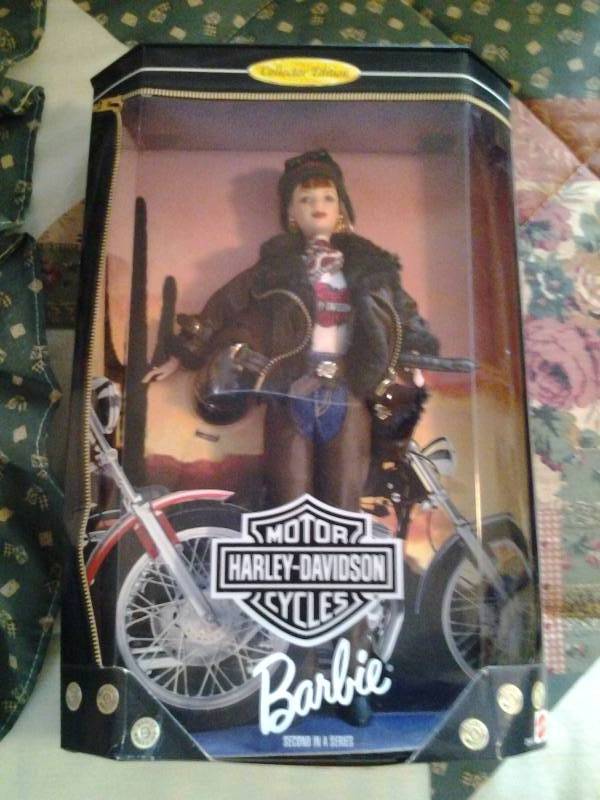lot 130 image: Harley Barbie 1998 Collectors Edition 2nd In Series