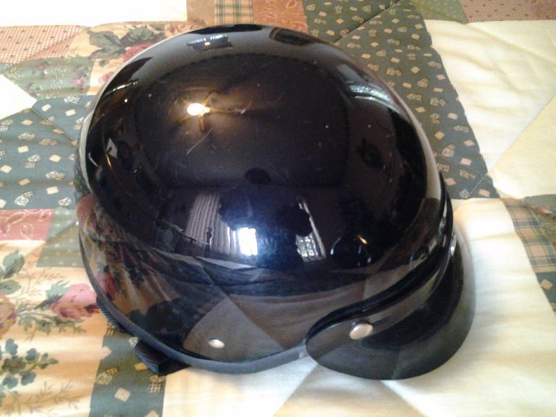 lot 138 image: Size Medium Dot Half Helmet
