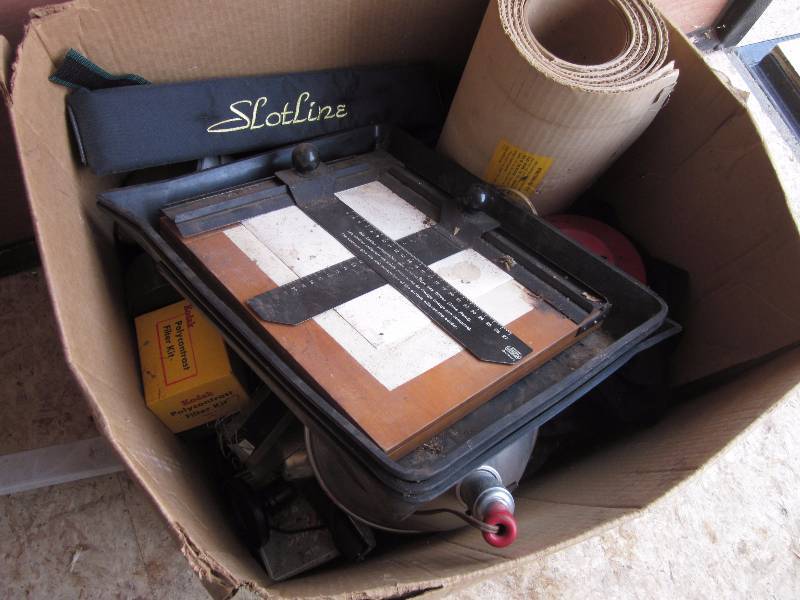 Film Processing Equipment, Projection Screen, & Magnifier