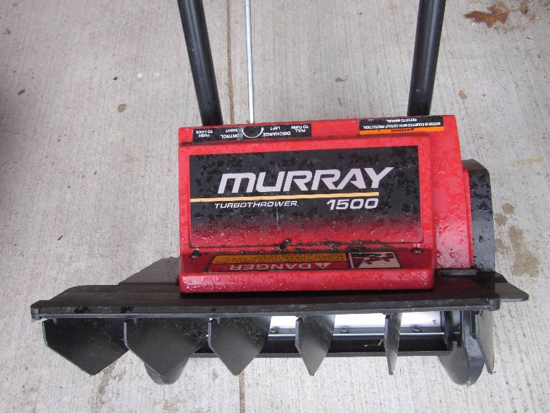 Murray 1500 Electric Snow Thrower