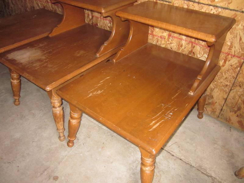 2 End Tables & Coffee Table