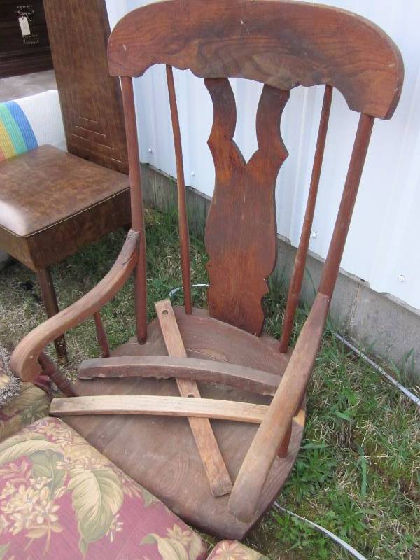 Outdoor Chair Cushions, Old Rocking Chair Parts, & Chair