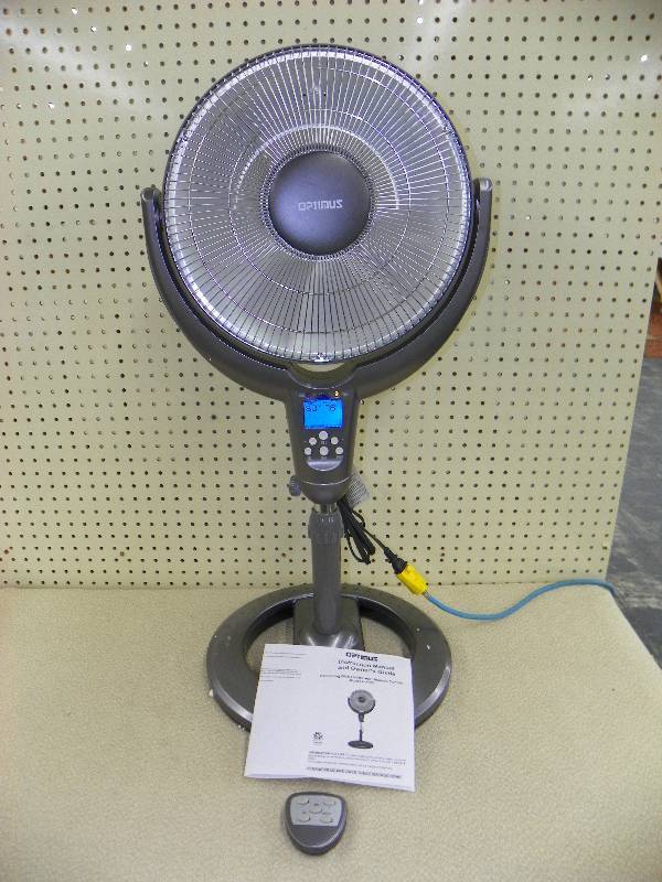 Optimus 14 Oscillating Heater Black, MSRP $99.99
