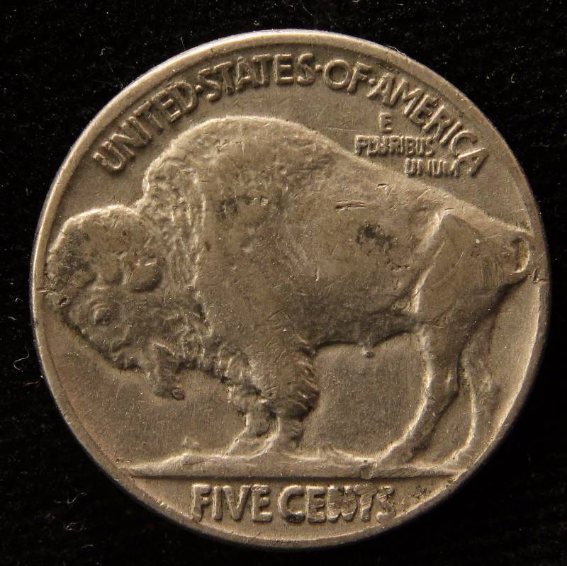 HOBO NICKEL CARVED FROM A 1936 BUFFALO NICKEL RARE & NICELY FASHIONED