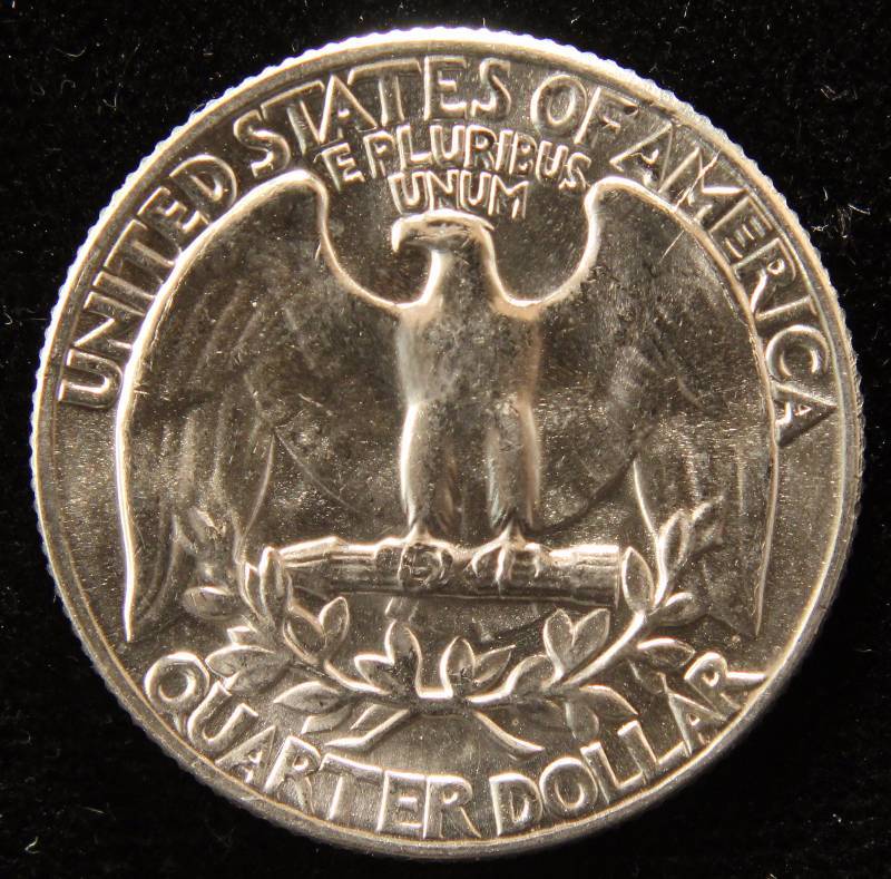 1959 WASHINGTON SILVER QUARTER BU