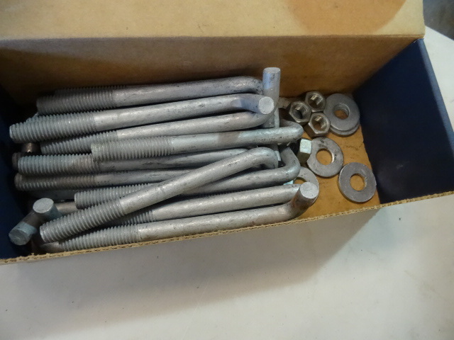 lot 48 image: NEW CASE LOT Qty 25 pcs Anchor Bolts 1  2in -13x6  Retail $30