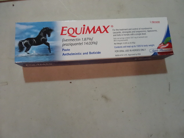lot 64 image: NEW Qty 10 Equimax iVermectin Paste with Boticide
