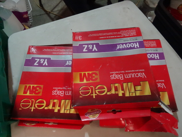 lot 75 image: NEW LOT Qty 3 Packs 3M Filtrete Vacuum Bags for Hoover Y & Z