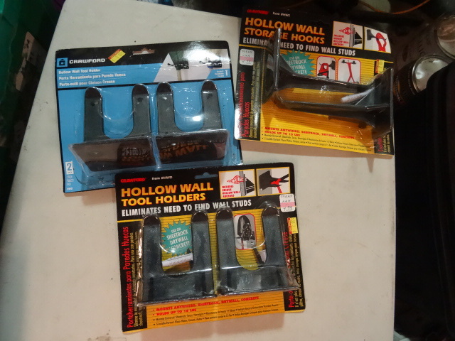 lot 88 image: NEW Qty 3 Packs of 2 ea Tool Organizer Holders