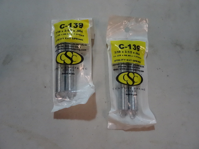 lot 92 image: NEW LOT Qty 24 Packs Utility Springs 2 per pack C-139 716 x 3.5