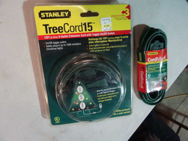 lot 99 image: NEW Lot Extension Cords with Multi Tap Ends 9 ft and 15 ft