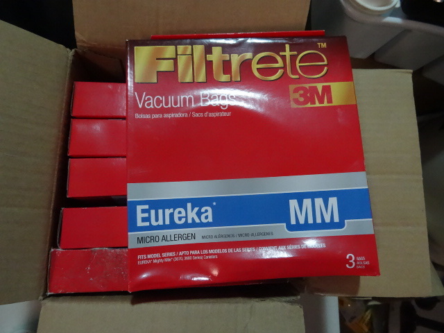 lot 162 image: NEW Qty 6 packs 3M Filtrete Vacuum Bags for Eureka MM