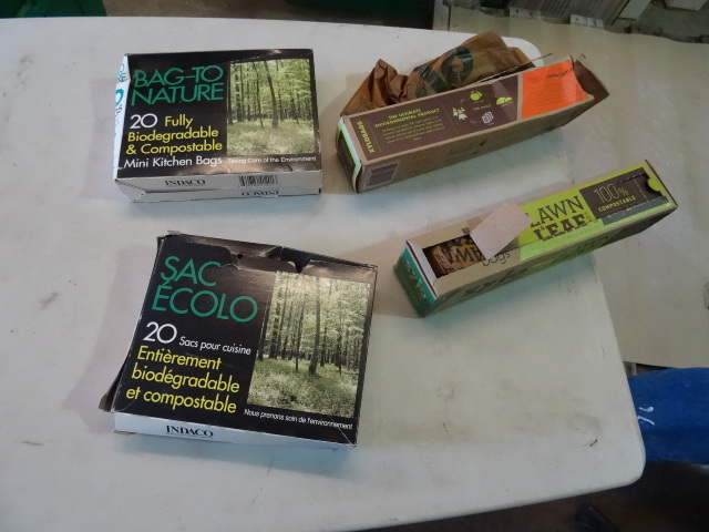 lot 15 image: NEW LOT Eco Friendly Bio-Degradeable Kitchen Bags and Lawn Bags