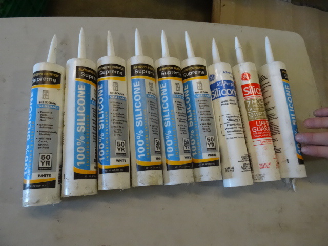 lot 29 image: NEW LOT Caulking Qty 9 Tubes 10 oz ea