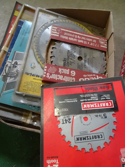 lot 49 image: Misc Saw Blades. Various Sizes