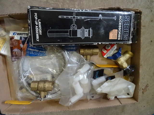 lot 50 image: Misc Plumbing Parts.