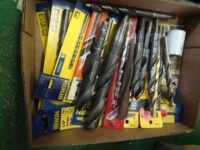 lot 51 image: Misc New and Used Drill Bits