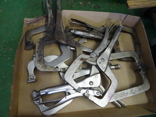 lot 55 image: 6 Welding Vise Grips