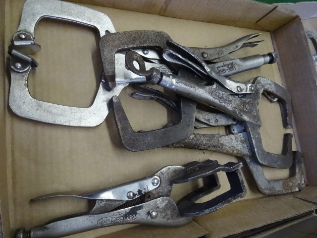 lot 56 image: 5 Welding Vise Grips