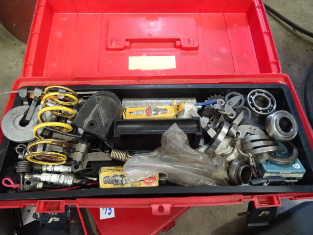 lot 76 image: Plastic Tool Box with Inner Tray
