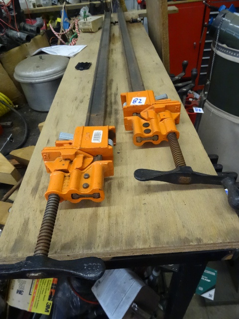 lot 82 image: Jorgensen 72 Bar Clamps. Qty 2