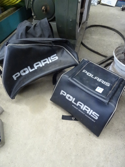lot 87 image: Polaris Saddle Bags and Back Storage