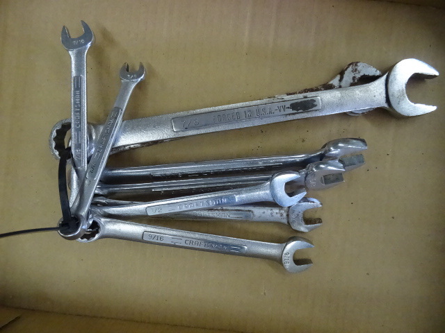 lot 109 image: Craftsman Standard Wrench Set